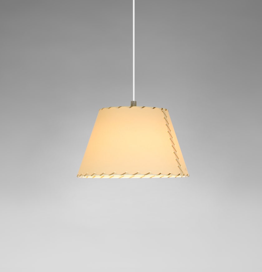 Suspension SÍSÍSÍ CÓNICAS Parchemin Beige / Métal Blanc