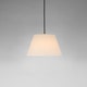 Suspension SÍSÍSÍ CÓNICAS Lin Blanc / Métal Nickel