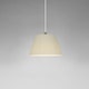 Suspension SÍSÍSÍ CÓNICAS Ruban Naturel/Câble Blanc - Canopée Métal Blanc