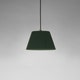 Suspension SÍSÍSÍ CÓNICAS Ruban Vert/Câble Noir - Canopée Métal Blanc