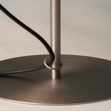 Lampe à poser TMD Métal Nickel