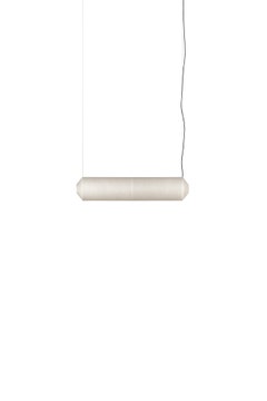 Suspension TEKIÒ HORIZONTAL Métal Blanc Métal Papier japonais Washi Naturel Canopé rectangulaire Suspension TEKIÒ HORIZONTAL Métal Blanc Métal Papier japonais Washi Naturel Canopé rectangulaire