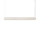 Suspension TEKIÒ HORIZONTAL Métal Blanc Métal Papier japonais Washi Naturel Canopé circulaire
