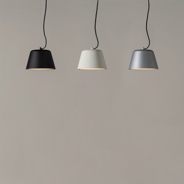 Suspension VASO Aluminium  Gris