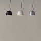 Suspension VASO Aluminium  Gris