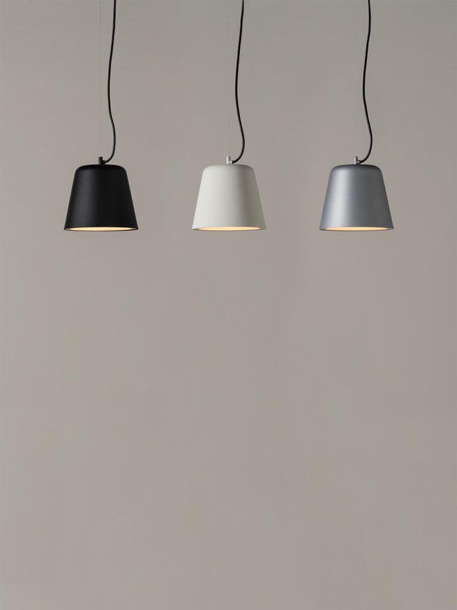 Suspension VASO Aluminium Gris Suspension VASO Aluminium Gris