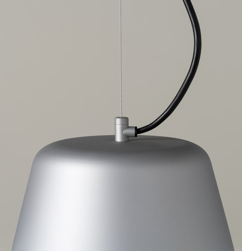 Suspension VASO Aluminium  Gris