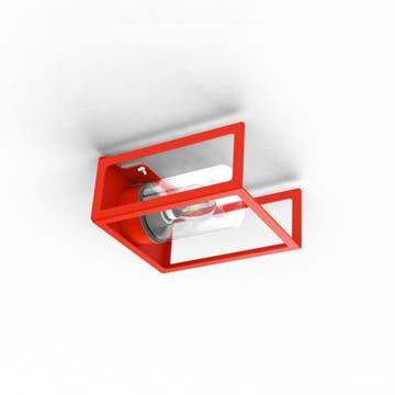 Applique HUGY de Roger Pradier®, Rouge