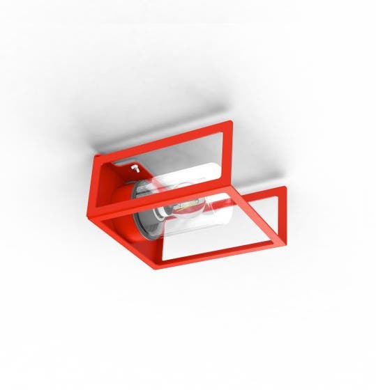 Applique HUGY de Roger Pradier®, Rouge