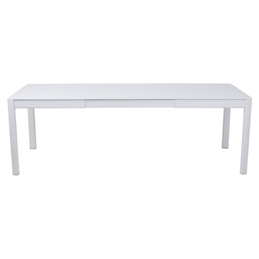 Table à allonges RIBAMBELLE de Fermob, 2 allonges, Blanc coton Table à allonges RIBAMBELLE de Fermob, 2 allonges, Blanc coton