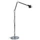 Lampadaire TOLOMEO de Artemide, Support aluminium, Corps noir