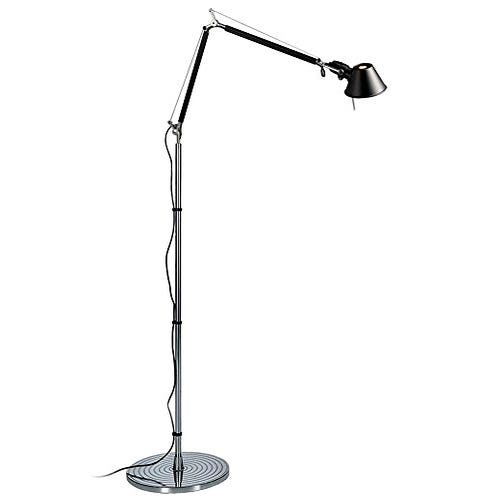 Lampadaire TOLOMEO de Artemide, Support aluminium, Corps noir