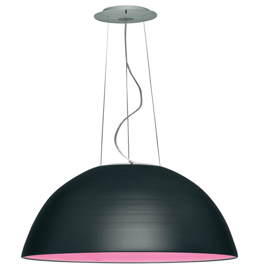 Suspension NUR mat d'Artemide, Medium, Halogène, Gris anthracite