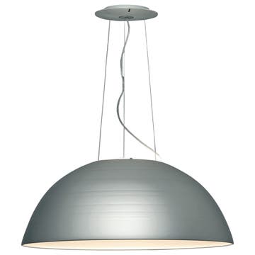 Suspension NUR mat d'Artemide, Medium, Halogène, Aluminium anodisé