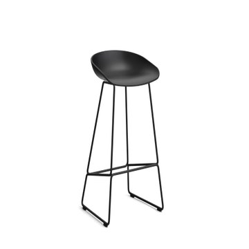 Tabouret AAS38 LOW de Hay, H.64, Structure noire, Black 2.0
