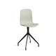 Chaise AAC10 de Hay, Piétement en aluminium teinté noir, Pastel green 2.0