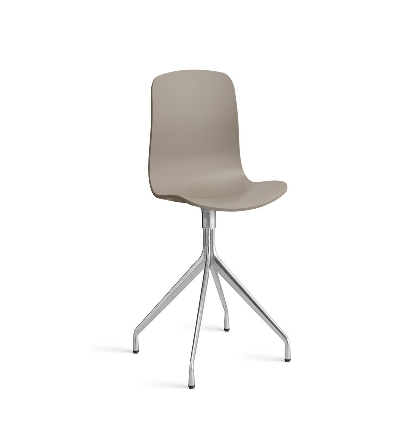 Chaise AAC10 de Hay, Piétement en aluminium poli, Khaki 2.0