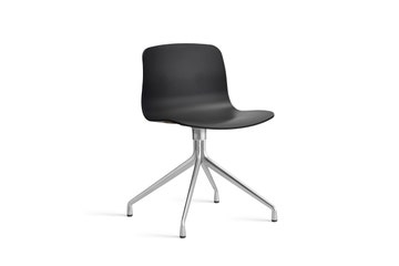 Chaise AAC10 de Hay, Piétement en aluminium poli, Black 2.0 Chaise AAC10 de Hay, Piétement en aluminium poli, Black 2.0