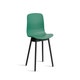 Chaise AAC12, Piétement en chêne teinté noir, Teal green 2.0