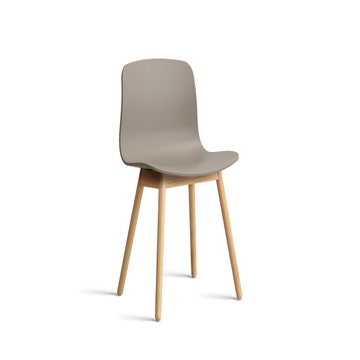 Chaise AAC12 de Hay, Piétement en chêne vernis naturel, Khaki 2.0