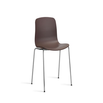 Chaise AAC16 de HAY, Piétement acier chromé, Raisin 2.0