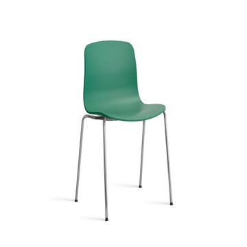 Chaise AAC16 de HAY, Piétement acier chromé, Teal green 2.0