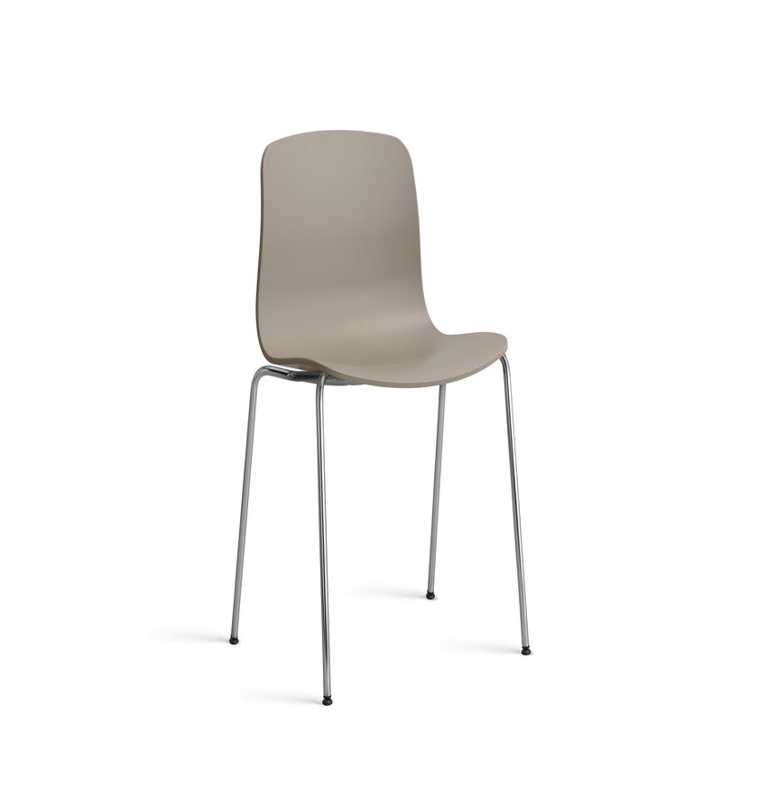 Chaise AAC16 de HAY, Piétement acier chromé, Khaki 2.0