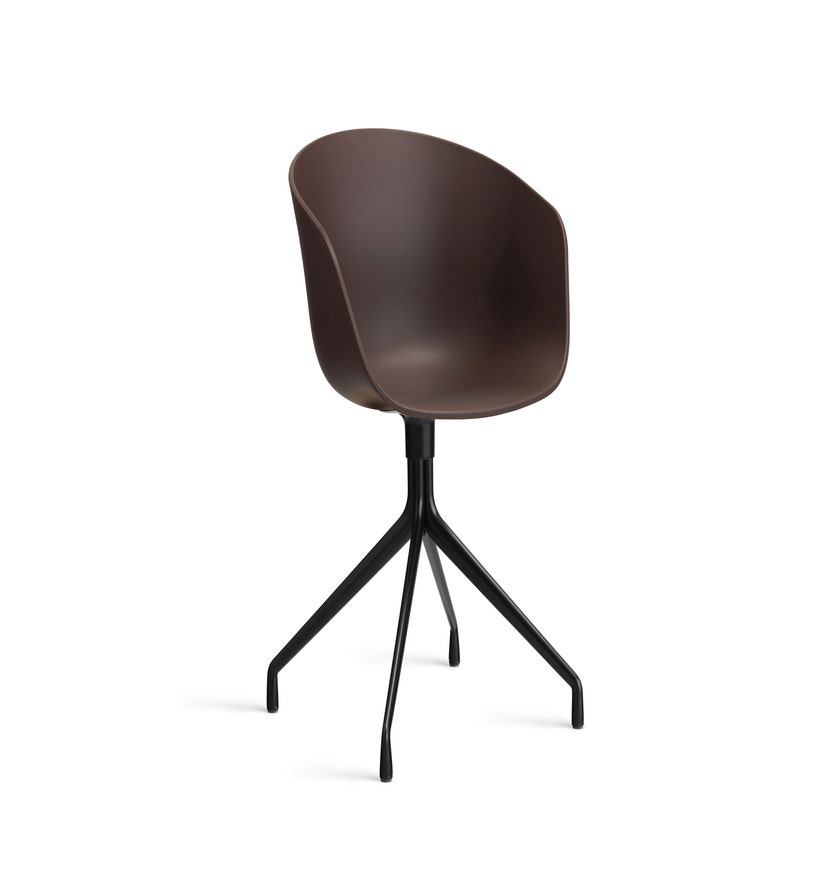 Fauteuil AAC 20 de Hay, Structure noire, Raisin 2.0