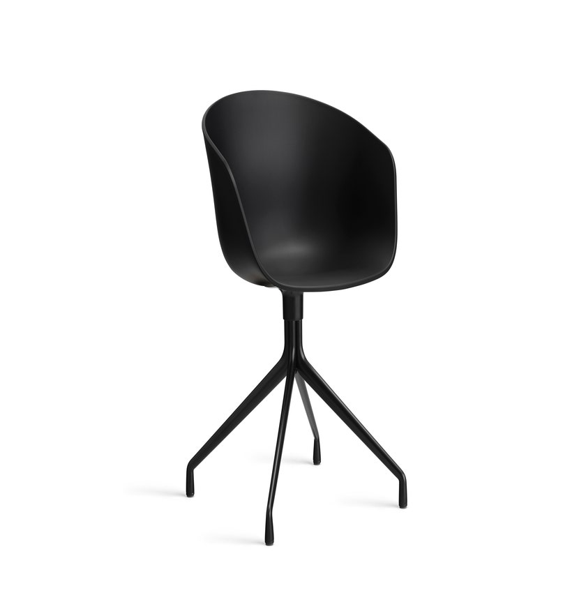 Fauteuil AAC 20 de Hay, Structure noire, Black 2.0