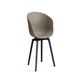 Fauteuil AAC 22, Piétement en chêne teinté noir, Khaki 2.0