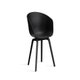 Fauteuil AAC 22, Piétement en chêne teinté noir, Black 2.0