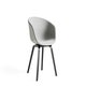 Fauteuil AAC23 de Hay, Pieds en chêne noir vernis naturel, Remix 123