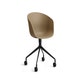 Fauteuil AAC 24, Structure aluminium noir, Clay 2.0