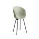 Fauteuil AAC 26 de Hay, Piètement métal noir, Pastel Green 2.0