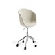 Fauteuil AAC53 de Hay, Piétement en aluminium poli, Coda 100