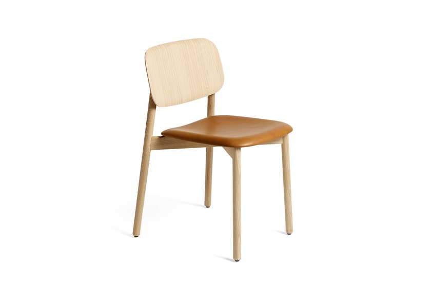 Chaise SOFT EDGE 60 de Hay, Sense cognac Chaise SOFT EDGE 60 de Hay, Sense cognac