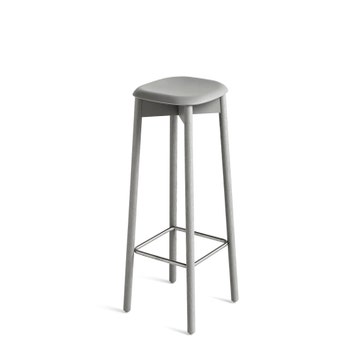 Tabouret SOFT EDGE 32 LOW H.65  cm de Hay, Soft grey