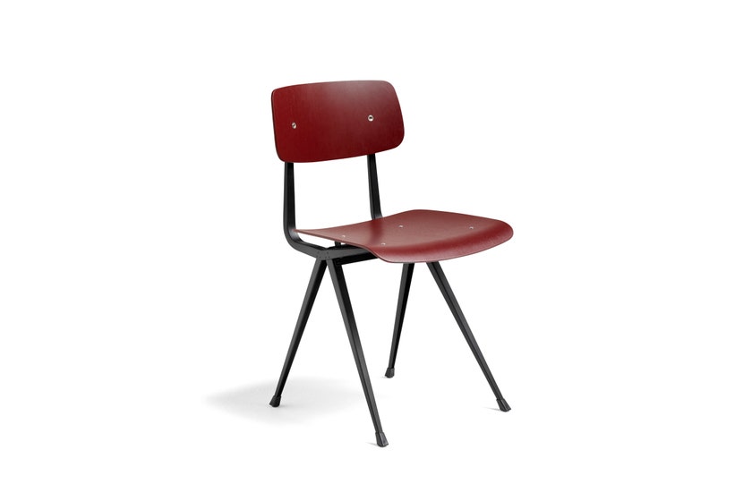 Chaise RESULT de Hay, Structure noire, Brique Chaise RESULT de Hay, Structure noire, Brique
