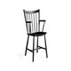 Fauteuil J42, Noir