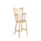 Fauteuil J42, Chêne vernis naturel