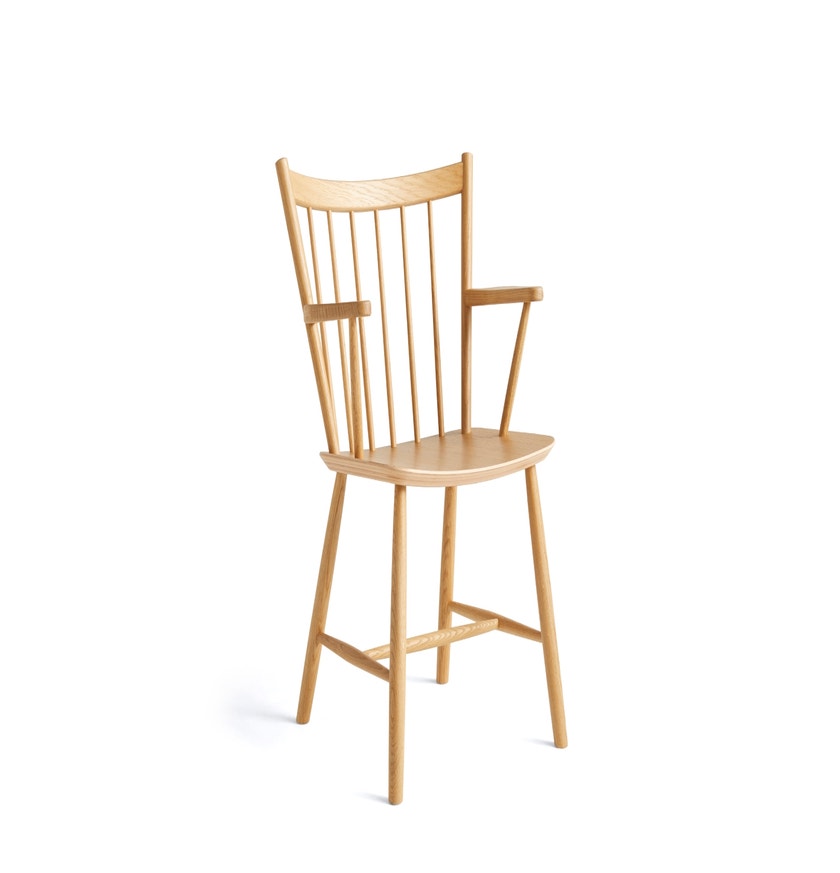 Fauteuil J42 de Hay, Chêne vernis naturel