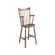 Fauteuil J42, Chêne huilé foncé