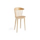 Chaise J104, Chêne naturel