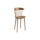 Chaise J104, Chêne huilé foncé