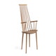 Chaise J110, Chêne huilé foncé