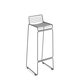 Tabouret de bar HEE LOW H.65, Gris asphalte