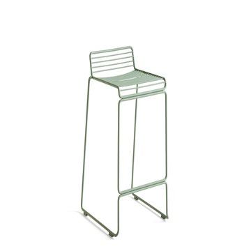 Tabouret de bar HEE LOW H.65 de Hay, Fall green