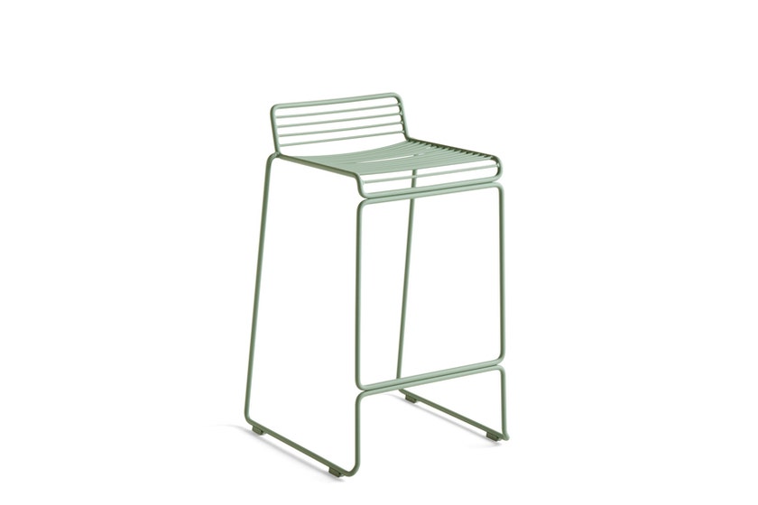 Tabouret de bar HEE LOW H.65 de Hay, Fall green Tabouret de bar HEE LOW H.65 de Hay, Fall green