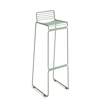 Tabouret de bar HEE HIGH de Hay, H.75 cm, Fall green