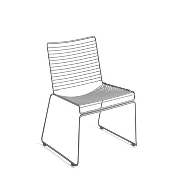 Lounge chair HEE de Hay, Gris asphalte